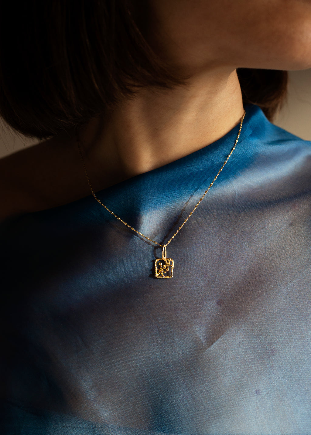 Collana Tessera Stelle di Bisanzio