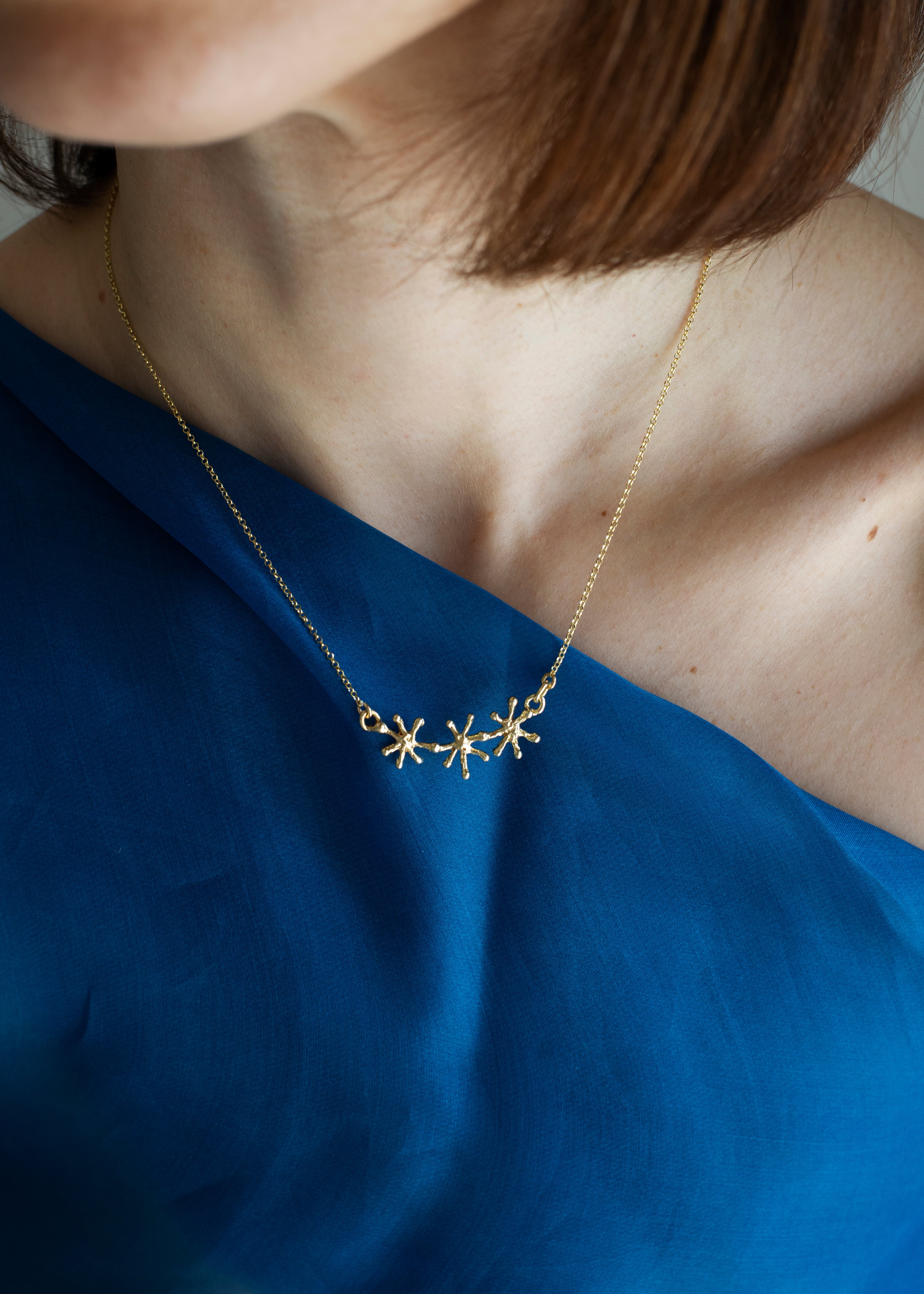 Collana Trittico Stelle di Bisanzio